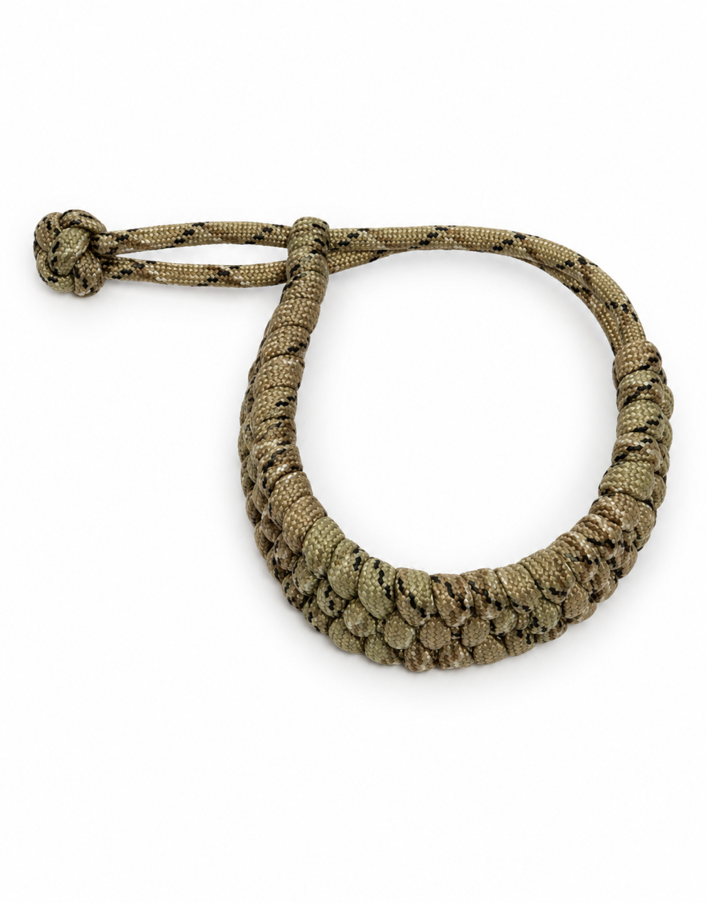Chhalawa camo paracord bracelet flat lay